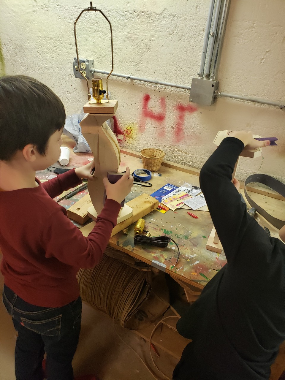 Image T - Boys Club scroll